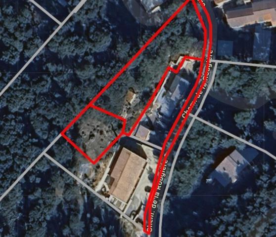 Terrain constructible 1828 m² en bordure de forêt