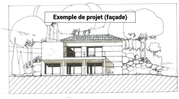 Terrain constructible 1828 m² en bordure de forêt