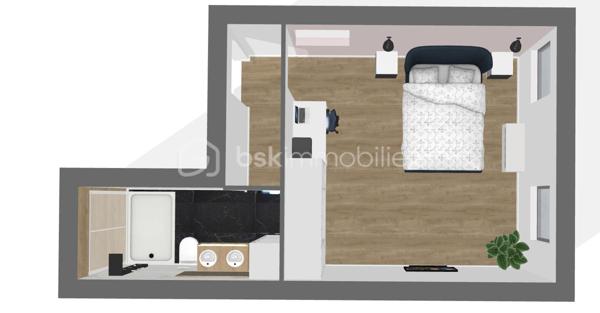 Appartement de 45 m²