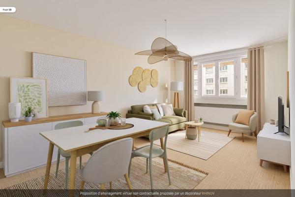 Appartement+cave et possibilité box