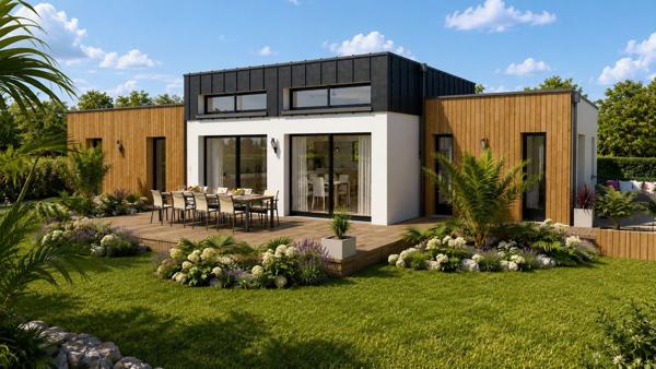 Terrain + Maison à vendre 6 pièces - 140 m²