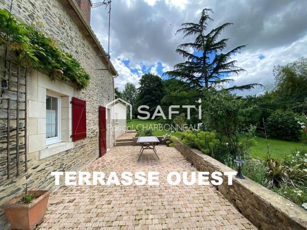 MAISON ANCIENNE EN PIERRES  3 CHAMBRES CADRE VERDOYANT GRANDE DEPENDANCE ATTENANTE 75 M²