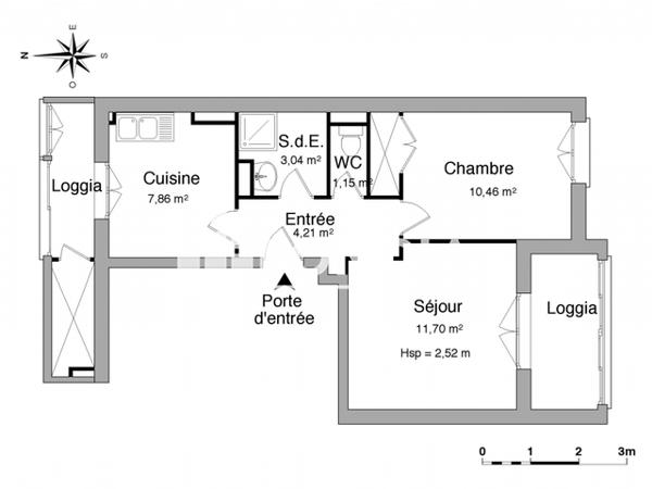 Location Appartement 2 pièces 38.42 m² - RUE G GALINOU Carry Le Rouet 13620