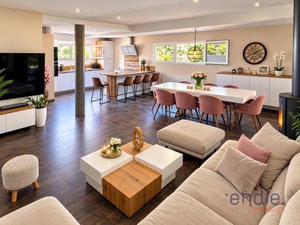 WITTELSHEIM – MAISON 160 m² EN LISIÈRE DE FORÊT – PISCINE, JACUZZI & 2 GARAGES INDÉPENDANTS