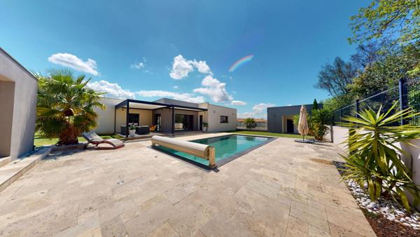 Maison Moderne à Palaja, à proximité de Carcassonne avec piscine