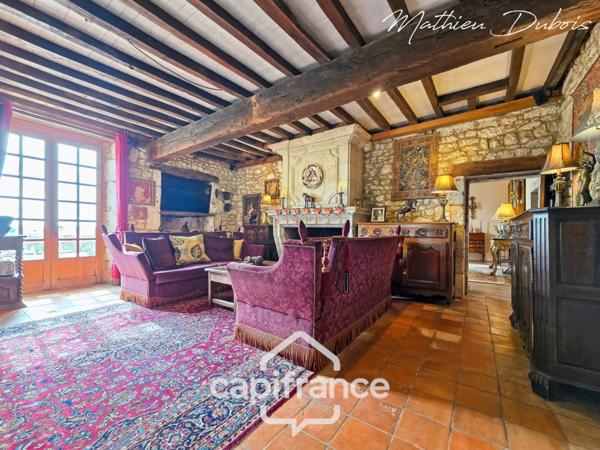 Manoir avec vue dominante au cœur du Périgord Pourpre