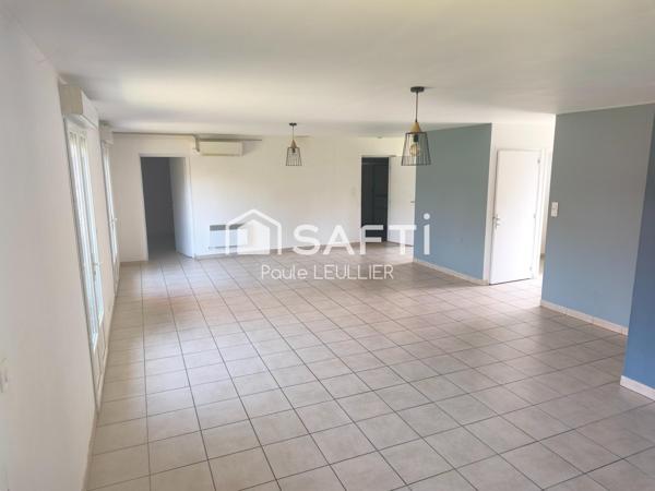 MAISON FAMILIALE 139 M² - SEJOUR 50 M² - 5 CHAMBRES