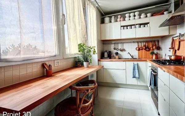 Appartement à vendre    4 pièces • 70 m2 Le Plessis-Trévise