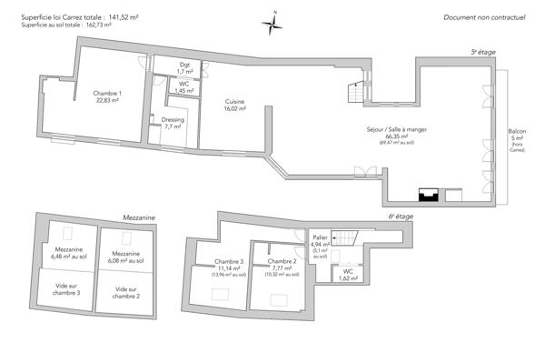 Appartement Paris 6e - SÈVRES-BABYLONE