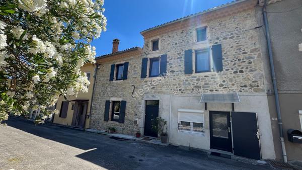 Ardèche : Maison en pierre rénovée 140m², volumes & charme