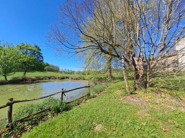 Maison de caractère en campagne sur 3 hectares avec son étang !