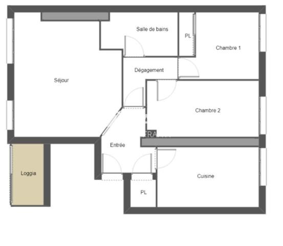 Ajaccio Résidence des Cannes – T3 lumineux 68 m² avec loggia et parking