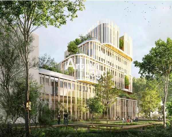 BUREAUX NEUF 4011 M² DIVISIBLES PAR 97 M² - NICE MERIDIA ECO-VALLEE
