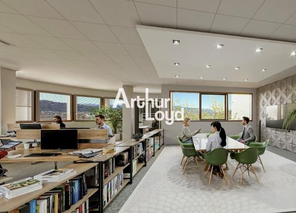 BUREAUX NEUF 4011 M² DIVISIBLES PAR 97 M² - NICE MERIDIA ECO-VALLEE