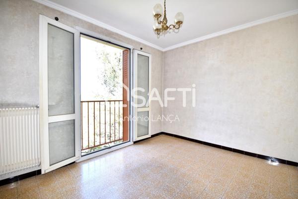 RÉSIDENCE RECHERCHÉE - APPARTEMENT T3 AVEC BALCON, GARAGE ET CAVE AU CALME ABSOLU