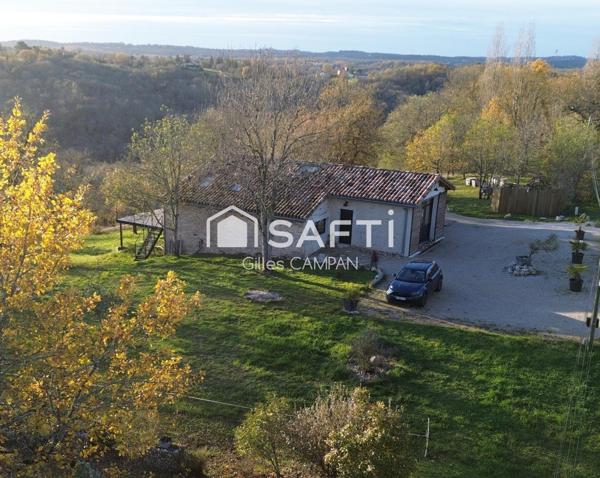 Ancienne grange refaite à neuf à 10mn de Cahors