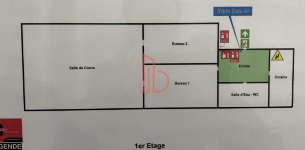 Bureau de 95 m² à vendre à Bordeaux Centre