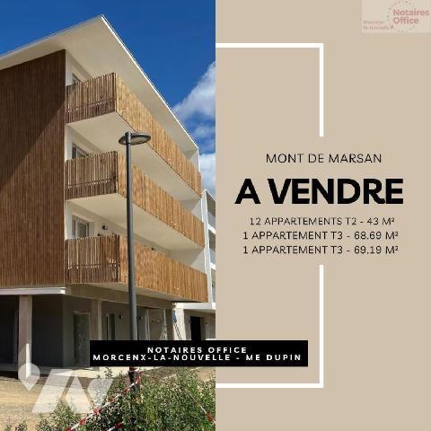 Découvrez ce bel appartement T3 neuf de 69.19 m², situé en rez-de-chaussée d'une résidence réce...