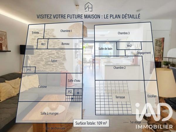 Maison à vendre 5 pièces 109 m² Saint-Julien-de-Concelles