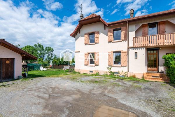 Jolie maison Jumelée de 89m2 à Publier