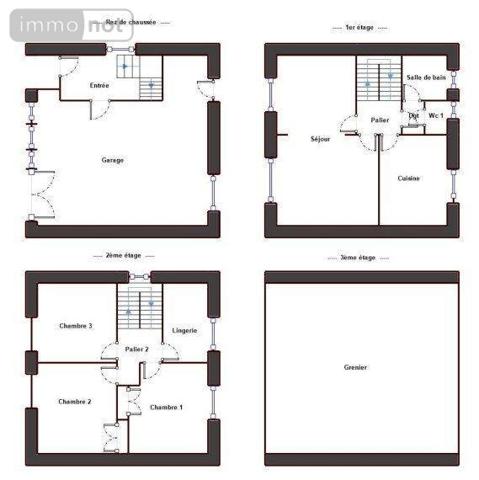 Maison à vendre à Quimper dans le Finistère (29000), ref : 29152-42
