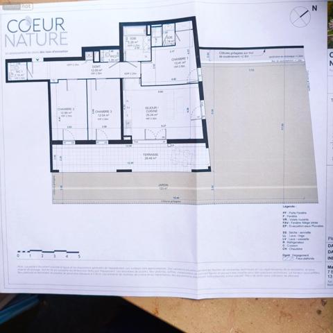 Appartement neuf à vendre à Gap dans lesHautes-Alpes (05000), ref : 003/T4RDJCN1225