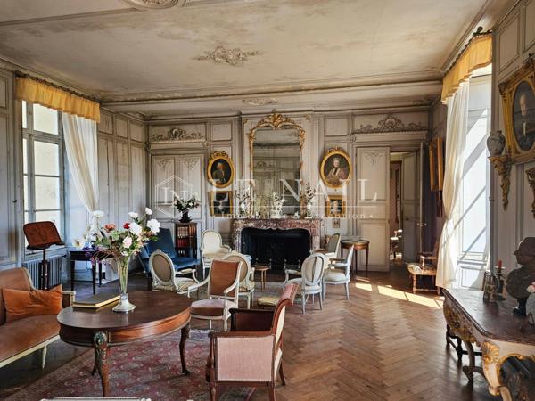 Beau domaine de 108 hectares à vendre dans la Sarthe avec Château Monument historique