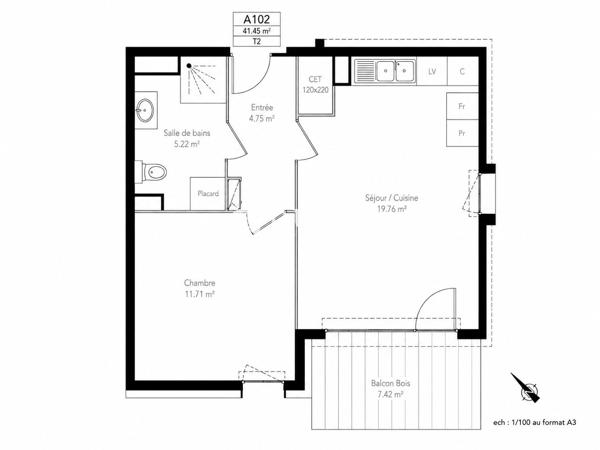 Appartement T2 - Challans Hyper centre