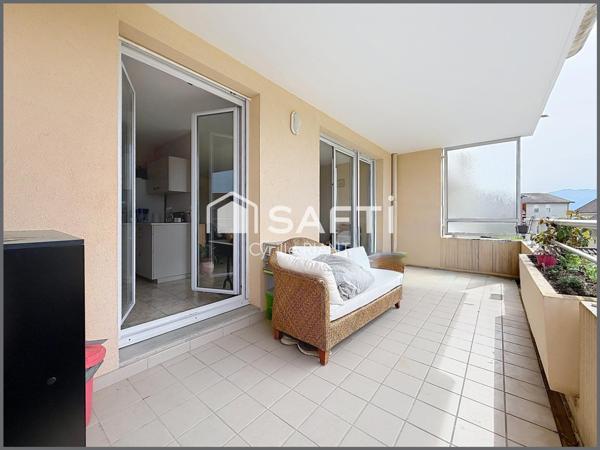 T3 lumineux 77 m² avec terrasse, ascenseur, cave et parking sécurisé