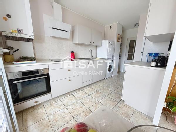 T3 lumineux 77 m² avec terrasse, ascenseur, cave et parking sécurisé