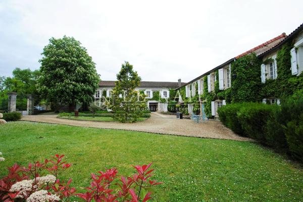 Beau domaine de 80 hectares avec grand étang aux portes d'Angoulême