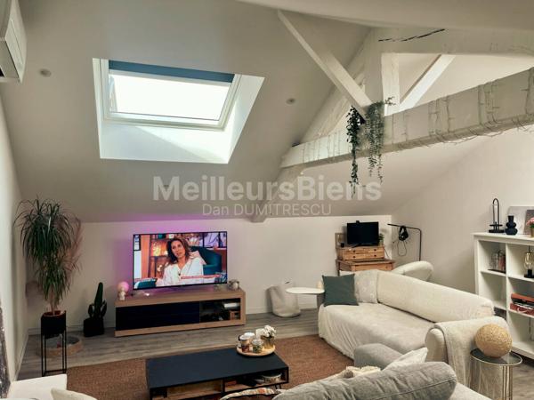 Immeuble renové Hyper centre Firminy  400m² et terrain constructible