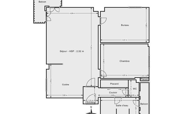 Appartement à vendre    3 pièces • 68,22 m2 Le Kremlin-Bicêtre