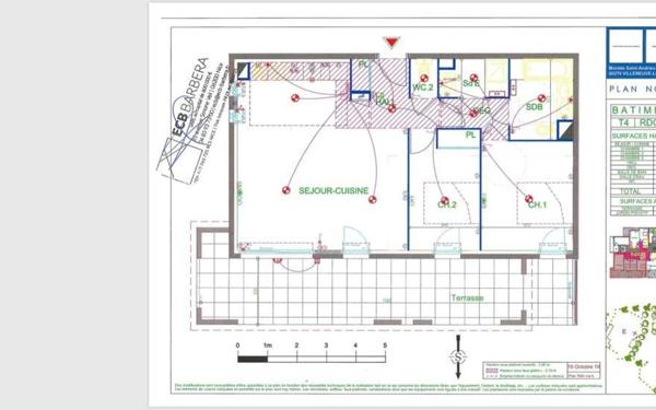 Appartement à vendre    3 pièces • 71 m2 Villeneuve-Loubet