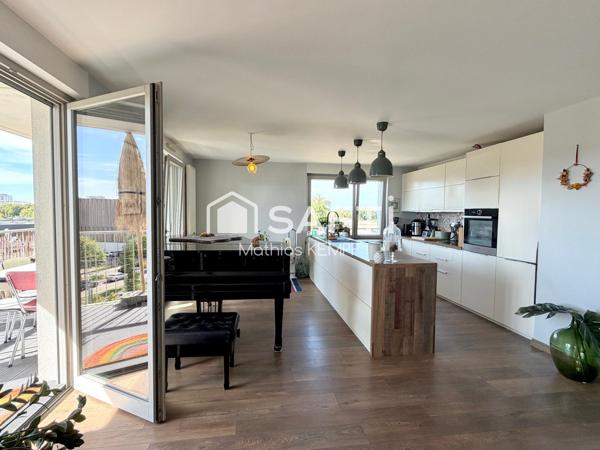 Magnifique 3P - 77m² - 2017 GRAND BALCON  - GARAGE