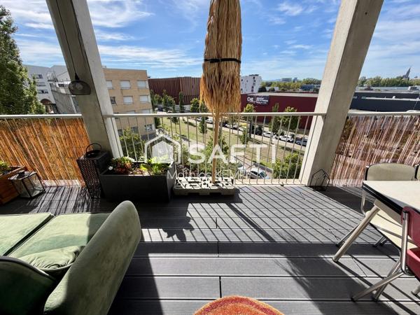 Magnifique 3P - 77m² - 2017 GRAND BALCON  - GARAGE