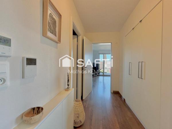 Magnifique 3P - 77m² - 2017 GRAND BALCON  - GARAGE