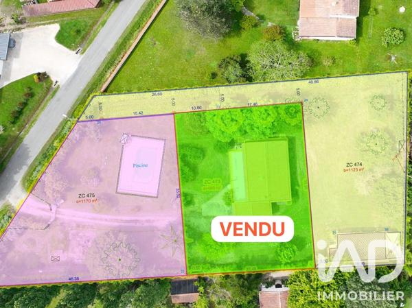 Terrain à vendre 1 170 m² Montech