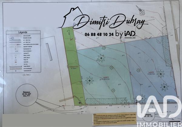 Terrain à vendre 626 m² Bizanet