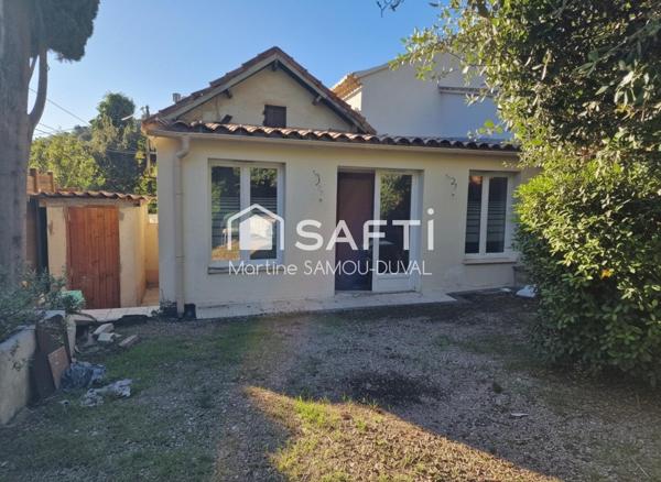 Au cœur de Fabrégas haut de villa de 83 m2 de surface habitable, jardin, garage