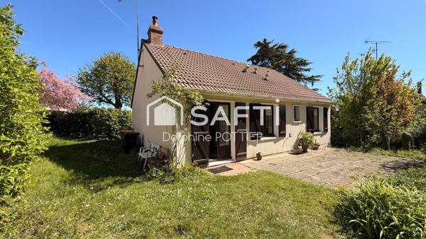 Pavillon plain-pied sur sous-sol total, 4p., 2 chambres