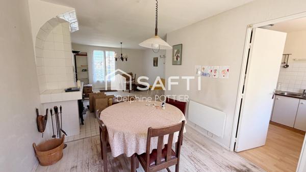 Pavillon plain-pied sur sous-sol total, 4p., 2 chambres