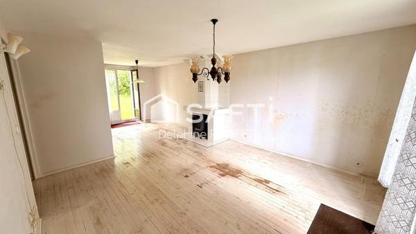 Pavillon plain-pied sur sous-sol total, 4p., 2 chambres