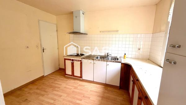 Pavillon plain-pied sur sous-sol total, 4p., 2 chambres
