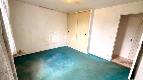 Pavillon plain-pied sur sous-sol total, 4p., 2 chambres