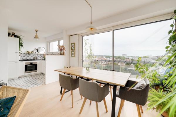 Appartement T3 rénové à Nancy avec balcon