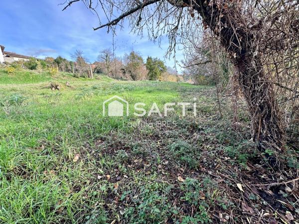 Saint Rustice, terrain constructible à viabiliser