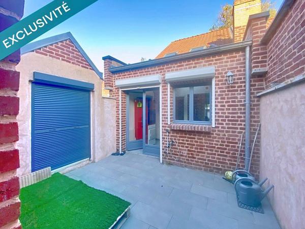 MAISON SEMI-INDIVIDUELLE AVEC COUR ET GARAGE