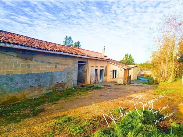 Maison à rénover avec dépendance et grand terrain – Le Fouilloux