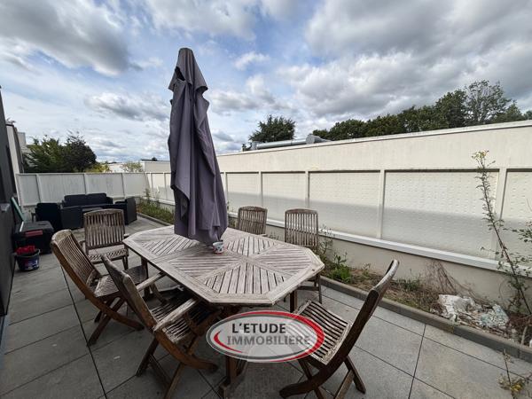 Carquefou bourg, appartement T3 avec terrasse de 28.5 m²